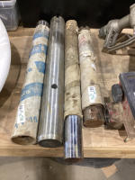 4 PIECES OF STEEL SHAFT