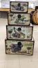 AFRICAN THEME STACKING TRUNKS
