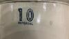 10 GALLON MEDALTA POTTERY CROCK - 3