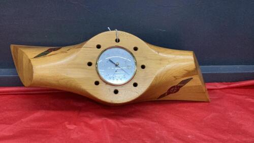 PLANE PROP BAROMETER/ THERMOMETER
