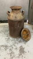 MILK CAN & LID
