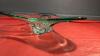 GREEN GLASS DISPLAY PIECE - 2
