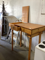 HAND MADE STORAGE TABLE