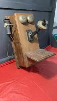 ANTIQUE NOTHERN ELECTRIC WALL TELEPHONE