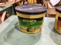 4 PAILS OF QUICKRETE