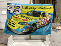 NASCAR DOUBLE SIDED FLAG