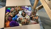 LARGE BOX OF YARN