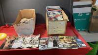 (2) BOXES WESTERN MAGAZINES