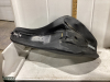 BLACK LEATHER MOTORBIKE SEAT - 2