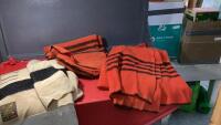 (3) VINTAGE WOOL BLANKETS - TRAPPER POINT