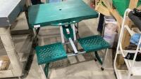 FOLDING CAMP TABLE