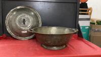 METAL BREAD KNEADING/PROOFING PAN W/ LID