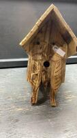 UNIQUE BIRD HOUSE - WOOD CONSTRUCTION