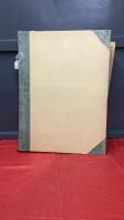 VERY LARGE BOOK W/ COMPILATION OF REPLICA OLD 1913 NEWSPAPERS