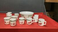 VINTAGE TOM & JERRY BOWL & MUG SET
