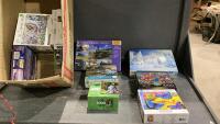 BOX OF PUZZLES