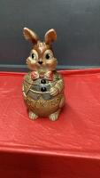VINTAGE RABBIT COOKIE JAR