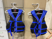 2 YOUTH SIZE LIFE JACKETS