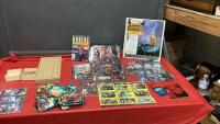 SCI-FI TRADING CARDS, PIERS ANTHONY PIN-UP CALENDAR, MAHJONG GAME
