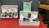 (2) PARTYLITE GLOBAL FUSION MULTI VOTIVE CENTERPIECES