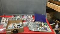 BOX OF TRADING CARDS - MOSTLY HOCKEY SOME BASEBALL