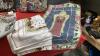 CHRISTMAS TAPESTRY'S, TABLECLOTH, "CAT" PILLOWS - 4