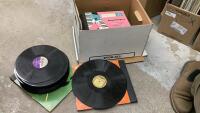 BOX OF RECORDS - 78'S