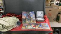 DISNEY VHS, THE FLASH BLANKET, SILKIN SHAVER