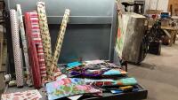 WRAPPING PAPER, GIFT BAGS, GIFT TAGS