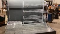 SHOE RACK AND SMALLER RACKS
