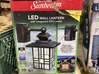 2 BOXES OF OUTDOOR LIGHTS