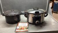 SMALL CANNER W/RACK + JAR UTENSIL, CROCKPOT