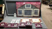 PICTURE FRAMES, WALL DECOR, PEWTER CHRISTMAS ORNAMENTS