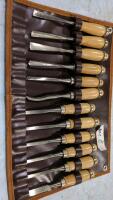 Carving chisels and gouges
