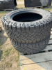 TWo Goodyear wrangler truck tires