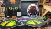 (2) BOXES WITH LIGHT UP HALLOWEEN DECOR