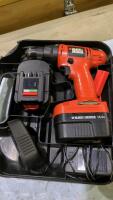 Black and Decker cordless drill