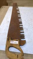 One man cross cut saw