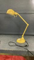 YELLOW DESK LAMP