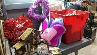 SHELF #6 - SEASONAL DECOR - EASTER, CHRISTMAS