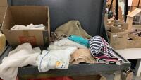 BOX OF TOWELS