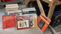 (2) BOXES RECORDS