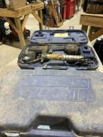 2 Lincoln cordless grease guns