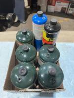 One pound Propane tanks