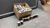 BOX OF MICA POWDER - ASSORTED COLOURS
