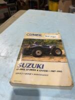 Clymer Suzuki Quad service manual