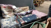 BOX OF BLANKETS /THROWS