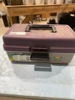 Flambeau tackle box with tools