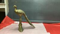 BRASS PEACOCK