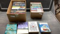(2)BOXES OF BOOKS - ALL HARDCOVER